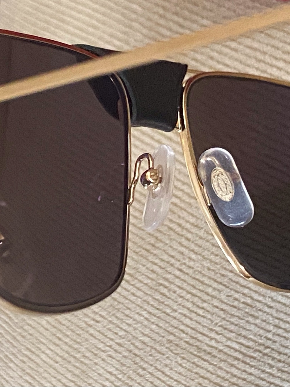 Cartier Sunglasses in Black and Gold - Picture 6 of 13